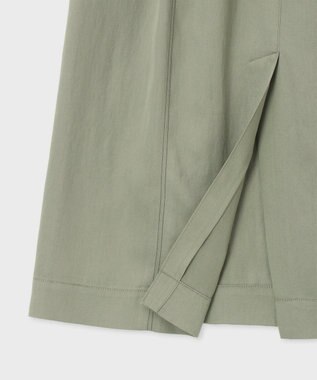 Paul Smith ツイル ストレート スカート カーキ