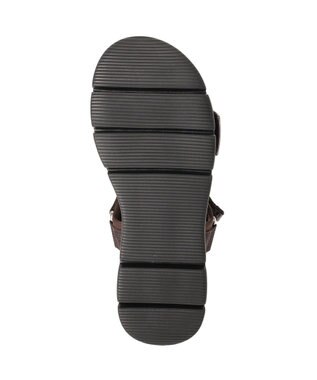 YECCA VECCA バックルスポーツサンダル Brown