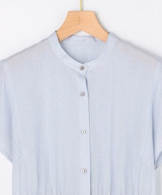 組曲 L 【先行予約】ニューリヨセルシャーティング ワンピース サックスブルー系1