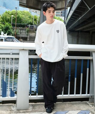 WEGO 【ユニセックス着用ITEM】ガールフレンドグラフィックBIGロンT（LS） ホワイト