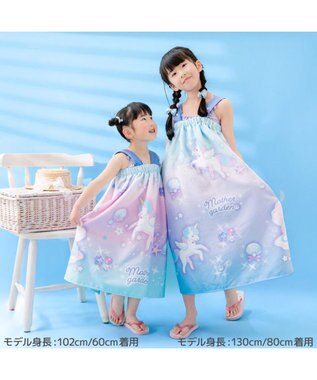 Mother garden マザーガーデン ユニコーン 水泳 ラップタオル 80cm ユニコーン