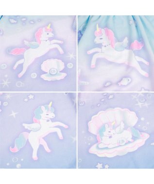 Mother garden マザーガーデン ユニコーン 水泳 ラップタオル 80cm ユニコーン