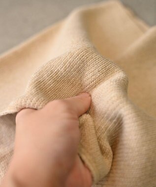 AND WOOL あったか腹巻き ナチュラル