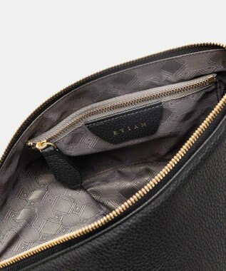 GOTAIRIKU 【ETIAM】シュリンク トライアングルポーチ《Prism》 ブラック系