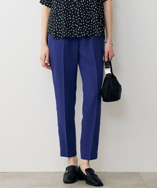 ICB L 【先行予約・WEB限定カラーあり】FluidBackSatin ドロストパンツ ロイヤルブルー