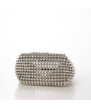 UNBILLION カシュカシュ cachecache / シルバービーズ手提げバッグ ブラック