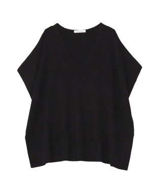 AMERICAN HOLIC Vネックニットベスト Black