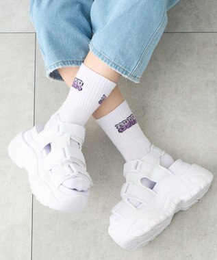 WEGO ハイアンクルロゴソックス（HA）