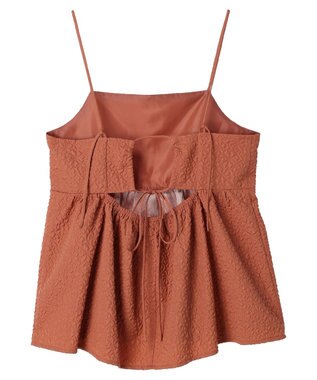 Green Parks ・ＥＬＥＮＣＡＲＥ　ＤＵＥ　フクレジャカードキャミソール Pink