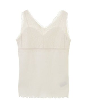 earth music&ecology ２ＷＡＹレースタンクトップ Ivory