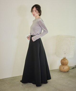 #Newans 【洗濯機可／ 前後着用可】 シアーベロアプルオーバー ライトグレー