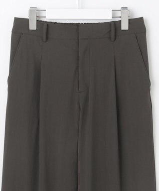 J.PRESS LADIES L 【洗える・撥水・接触冷感】アウトフィッター ワイド パンツ グレー系