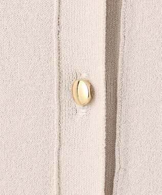 23区 S 【前後着用可能】レーヨンポリエステルストレッチ カーディガン ベージュ系