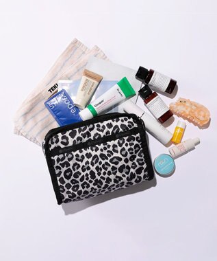 LeSportsac TECH ORGANIZER/ニュートラルレオパード ニュートラルレオパード