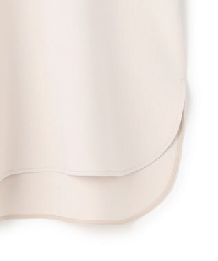 UNFILO L BEAUTY FORM JERSEY light バックZIP プルオーバー グレージュ