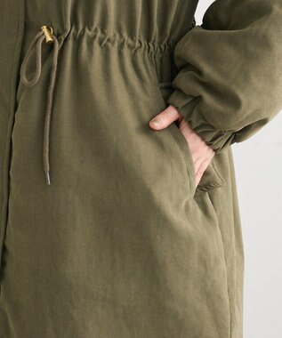 Green Parks ・ＥＬＥＮＣＡＲＥ　ＤＵＥ　中綿モッズコート Khaki