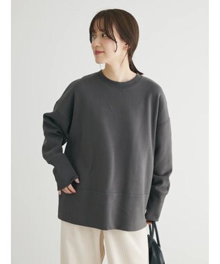 Green Parks Ｂｒｕｓｈｅｄ　センターシーム裏起毛プルオーバー Gray