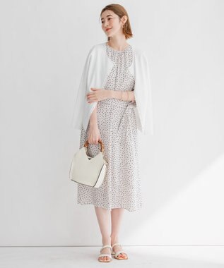 23区 【CLASSY.6月号掲載】LORISTELLA バンブーハンドル ショルダーバッグ ホワイト系