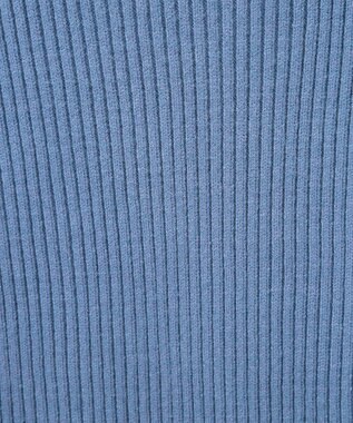 Green Parks ・Ｐｅｔｉｔ　Ｆｌｅｕｒ　ボトルネックリブニット Blue