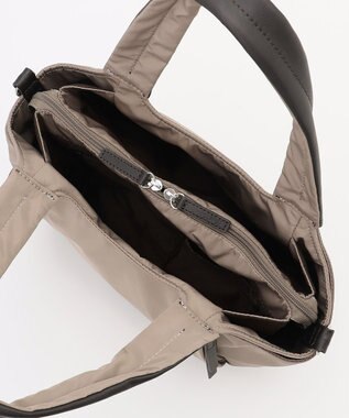 Y'SACCS ふんわりラウンド2WAYトート Sサイズ グレージュ