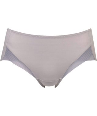 Wing ショーツ 【シンクロブラ】 アウターにひびきにくい はきこみ丈あさめ MF5015 ウイング／ワコール チャコールグレー