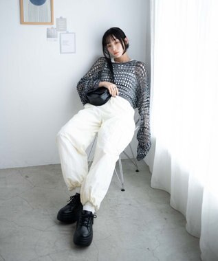 WEGO ボリュームスニーカー ブラック