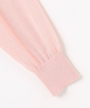 Feroux シアーニット カーディガン ピンク系