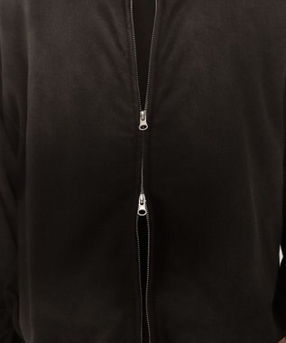 WEGO ブラストダブルZIPスウェットカーディガン ブラック