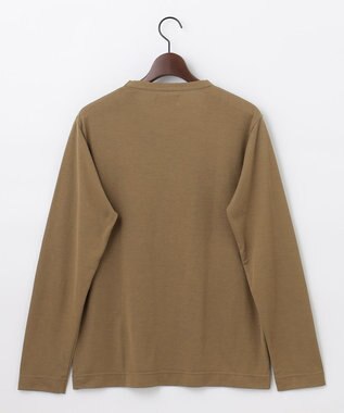 JOSEPH ABBOUD MOUNTAIN 【テーム・ヤルビー コラボ・サスティナブル】ビオグレース天竺 Tシャツ キャメル系