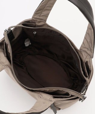 Y'SACCS ふんわりラウンド2WAYトート Sサイズ グレージュ