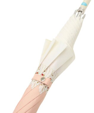 MOONBAT 【FUDGE掲載】PAUL&JOE ACCESSOIRES(ポール＆ジョー アクセソワ) 長傘 クリザンテーム ピーチ