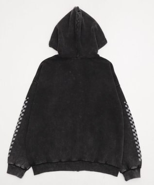 WEGO 【ユニセックス着用ITEM/MLサイズ展開】パウダーブリーチグラフィックZIPパーカー 柄2