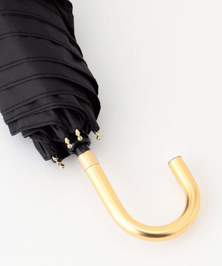 TOCCA 【晴雨兼用】【UVカット99.9%以上・遮光率99.9%・防水・ミニバッグ傘袋付き】CHECKER  CLOVER UMBRELLA 折り畳み傘 ベージュ系