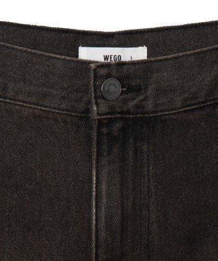WEGO イージーバレルレッグデニムパンツ2 デニムブラックソノタ