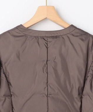 組曲 ライトタフタロング ダウン モカブラウン系