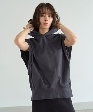 UNFILO スウェットフーディー チャコール