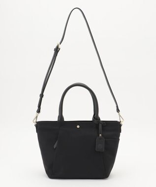 J.PRESS LADIES 【WEB限定】2wayナイロン Midium トート バッグ ブラック系