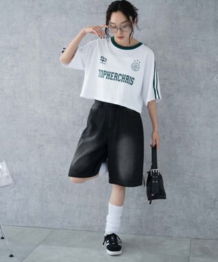 WEGO ライングラフィックショートT 柄2