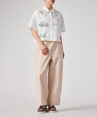 Paul Smith Drawn by Paul ドゥードゥル 半袖シャツ ホワイト