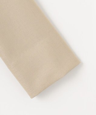 J.PRESS LADIES L 【セットアップ対応・洗える・UVケア・吸水速乾】OXIJEWELストレッチ ノーカラー ジャケット ベージュ系