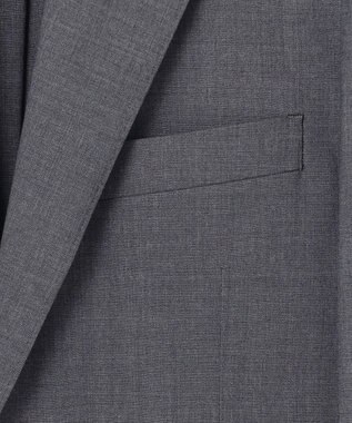 GOTAIRIKU 新色追加/セットアップ対応【ウォッシャブル/シワになりにくい/ストレッチ】ウォッシャブル ウールジャケット(25年モデル) 25年新色/ライトグレー系