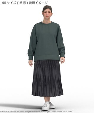 23区 L 【Lサイズ限定】ヴィンテージ スウェット ダークグリーン系