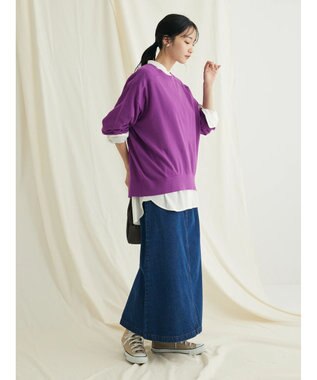 CRAFT STANDARD BOUTIQUE ２ＷＡＹサロペットスカート Medium Indigo