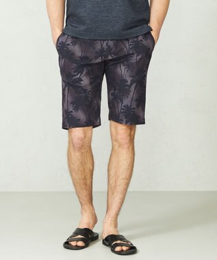 JOSEPH ABBOUD 【驚きの多機能】ライトウェーブ リゾートプリントハーフパンツ ネイビー系6