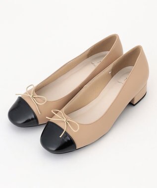 組曲 バイカラーバレエシューズ