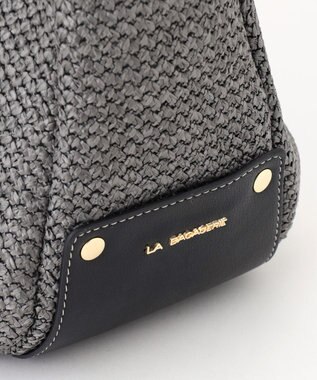 LA BAGAGERIE サイドタッセルサマートート　Sサイズ グレー