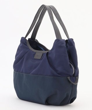 Y'SACCS シワナイロン2WAYトートバッグ SSサイズ ネイビー