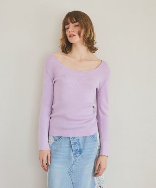 GRACE CONTINENTAL 綿カシミヤインナートップ