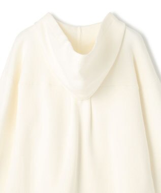 GRACE CONTINENTAL ロゴ刺繍ニットパーカー ホワイト