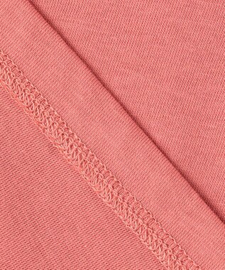 Feroux 【UVケア】バックペプラムチュニック Tシャツ ピンク系